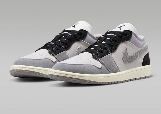 Men's Running Weapon Air Jordan 1 Low SE Craft Grey Shoes 0499 Men's Running Weapon Air Jordan 1 Low SE Craft Grey Shoes 0499